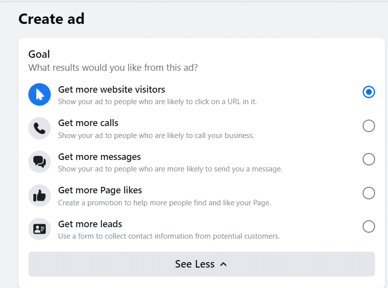 Create FB Ad